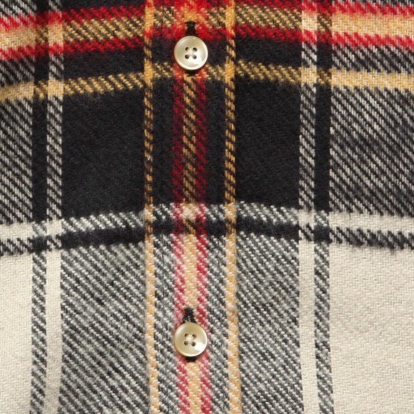 Portuguese Flannel - Arc Shirt - Off White - Picture 5 of 7